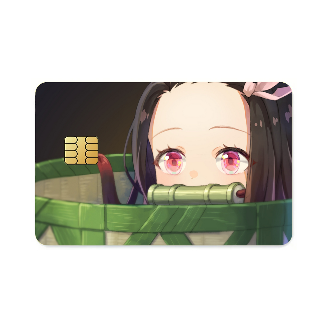 Demon Slayer: Kimetsu no Yaiba Nezuko Kamado  Credit Card Skins (4-in-1 Pack)