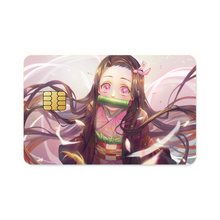 Load image into Gallery viewer, Demon Slayer: Kimetsu no Yaiba Nezuko Kamado  Credit Card Skins (4-in-1 Pack)
