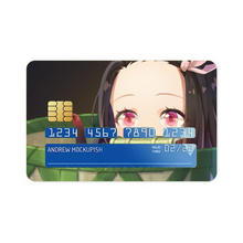 Load image into Gallery viewer, Demon Slayer: Kimetsu no Yaiba Nezuko Kamado  Credit Card Skins (4-in-1 Pack)
