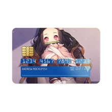 Load image into Gallery viewer, Demon Slayer: Kimetsu no Yaiba Nezuko Kamado  Credit Card Skins (4-in-1 Pack)
