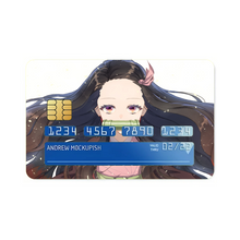 Load image into Gallery viewer, Demon Slayer: Kimetsu no Yaiba Nezuko Kamado  Credit Card Skins (4-in-1 Pack)
