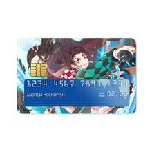 Load image into Gallery viewer, Demon Slayer: Kimetsu no Yaiba Nezuko Kamado  Credit Card Skins (4-in-1 Pack)
