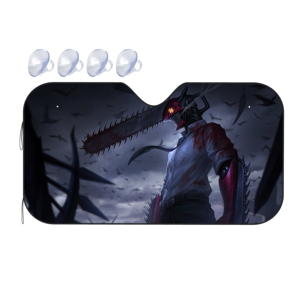 Denji - Chainsaw Man  Car Sunshade