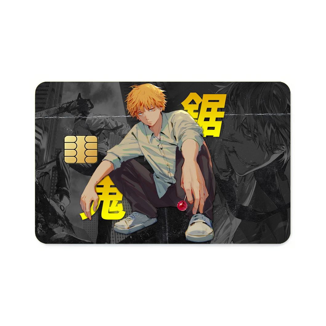 Denji - Chainsaw Man Credit Card Skins (4-in-1 Pack)