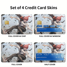 Load image into Gallery viewer, Denji &amp; Makima Credit Card Skins (4-in-1 Pack)
