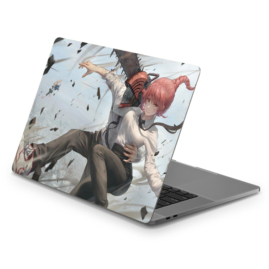 Denji & Makima Macbook Skin
