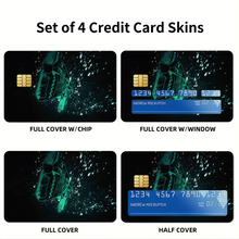 Load image into Gallery viewer, Dominator  Credit Card Skins (4-in-1 Pack)
