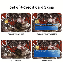 Load image into Gallery viewer, Dororo Hyakkimaru, Dororo  Credit Card Skins (4-in-1 Pack)
