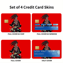 Load image into Gallery viewer, Dororo Hyakkimaru, Dororo, Dororo  Credit Card Skins (4-in-1 Pack)
