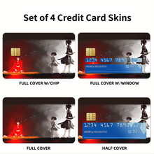 Load image into Gallery viewer, Dororo Hyakkimaru, Dororo, Dororo, Mio  Credit Card Skins (4-in-1 Pack)
