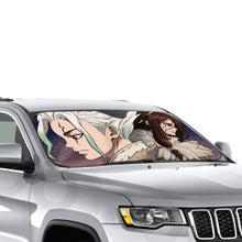 Load image into Gallery viewer, Dr. Stone  Car Sunshade
