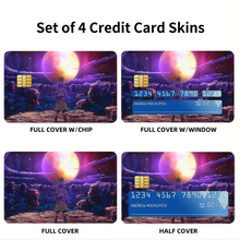 Load image into Gallery viewer, Dr. Stone  Credit Card Skins (4-in-1 Pack)
