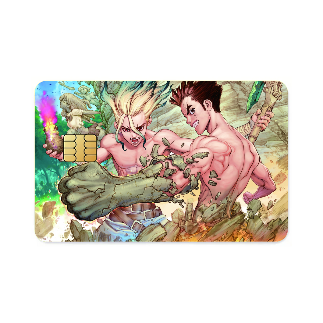 Dr. Stone  Credit Card Skins (4-in-1 Pack)