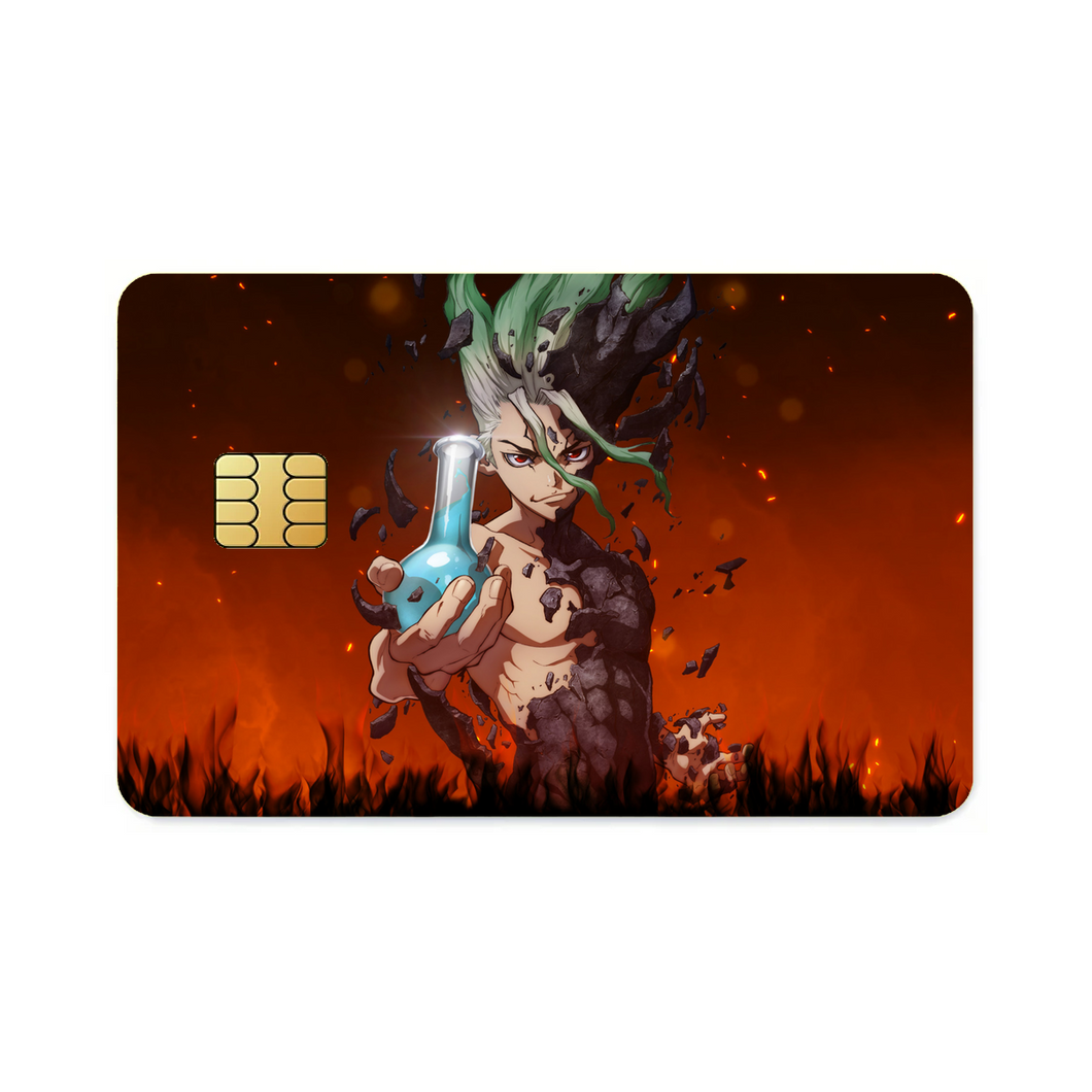 Dr. Stone  Credit Card Skins (4-in-1 Pack)