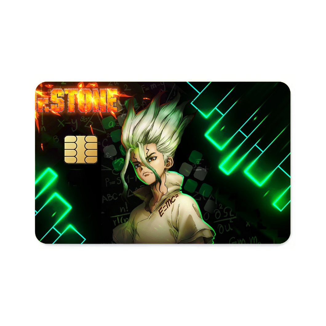 Dr. Stone  Credit Card Skins (4-in-1 Pack)