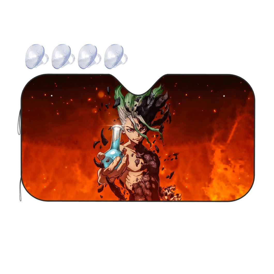 Dr. stone - Senku  Car Sunshade