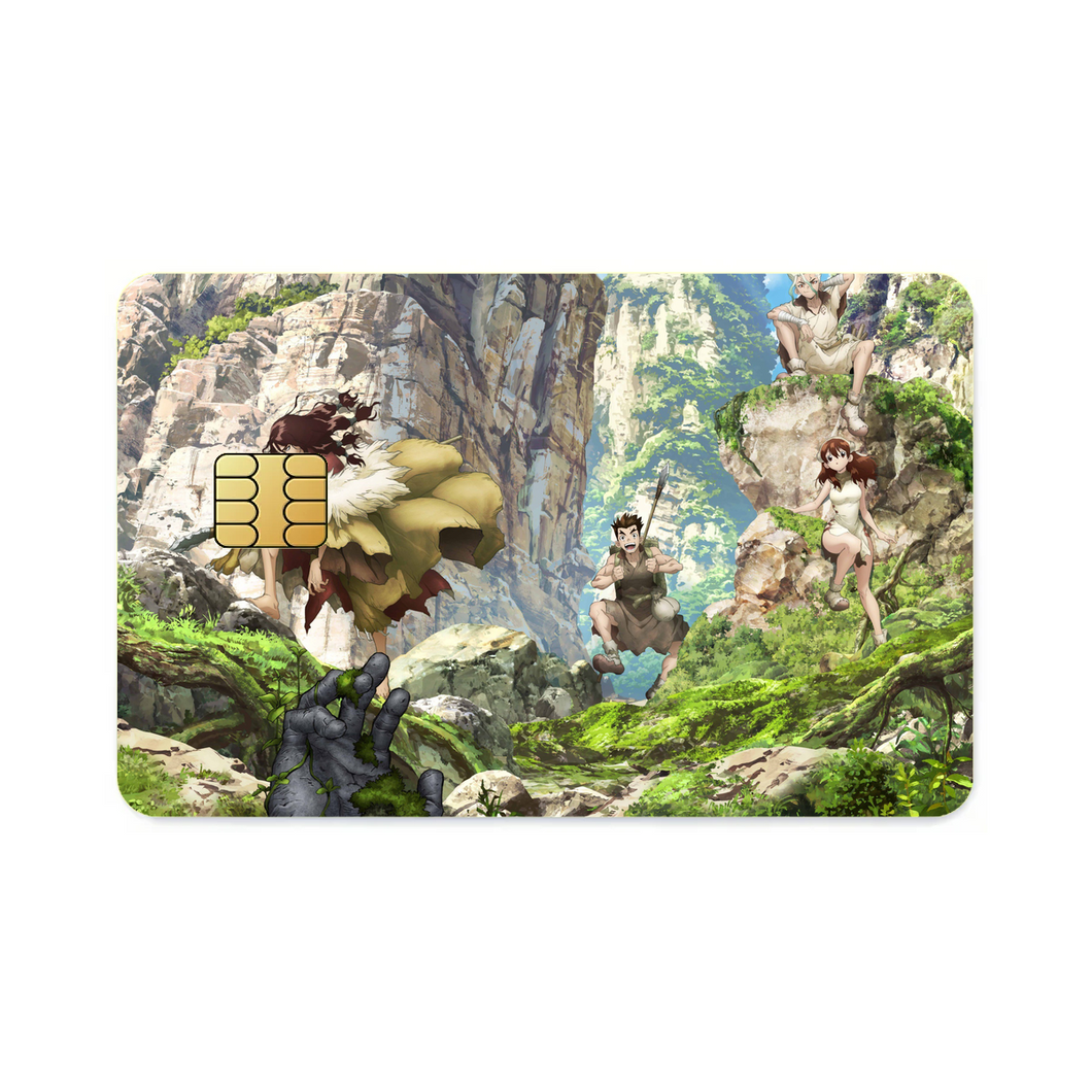 Dr. Stone Yuzuriha Ogawa  Credit Card Skins (4-in-1 Pack)