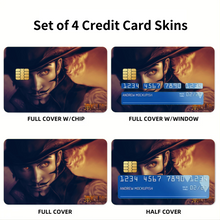 Load image into Gallery viewer, Dracule &quot;Hawk Eyes&quot;Mihawk  Credit Card Skins (4-in-1 Pack)
