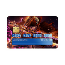Load image into Gallery viewer, Dracule Mihawk  Credit Card Skins (4-in-1 Pack)
