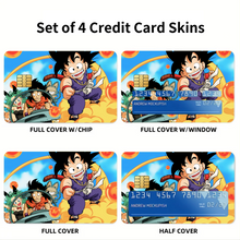 Load image into Gallery viewer, Dragon Ball Adventure  Credit Card Skins (4-in-1 Pack)
