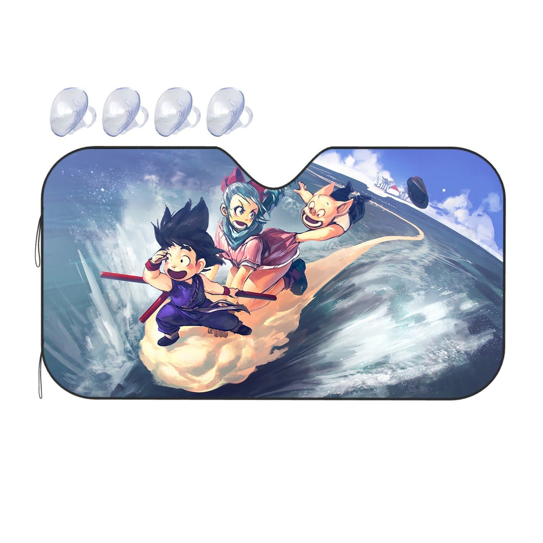 Dragon Ball Bulma  Car Sunshade