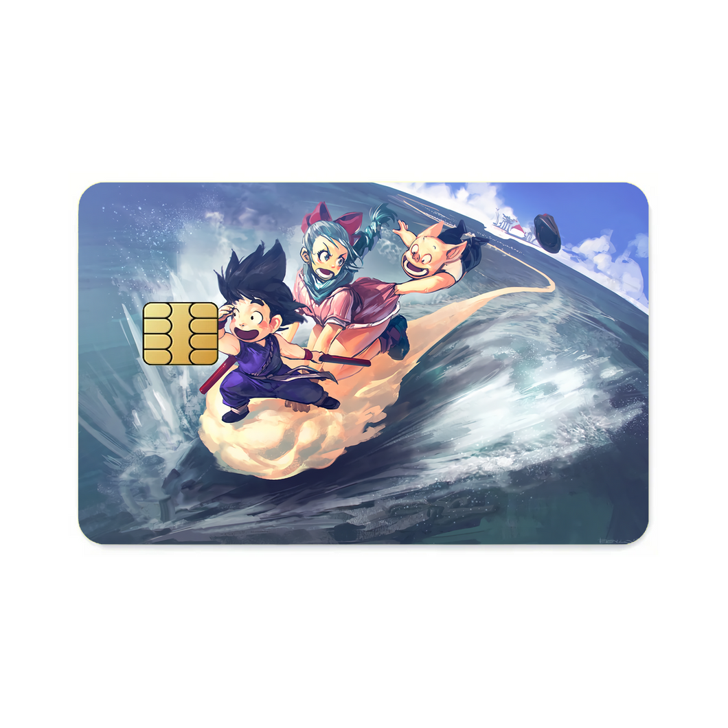 Dragon Ball Bulma  Credit Card Skins (4-in-1 Pack)