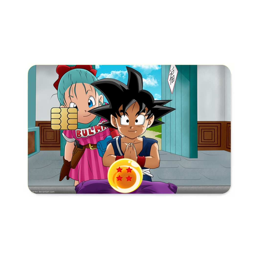 Dragon Ball Bulma  Credit Card Skins (4-in-1 Pack)