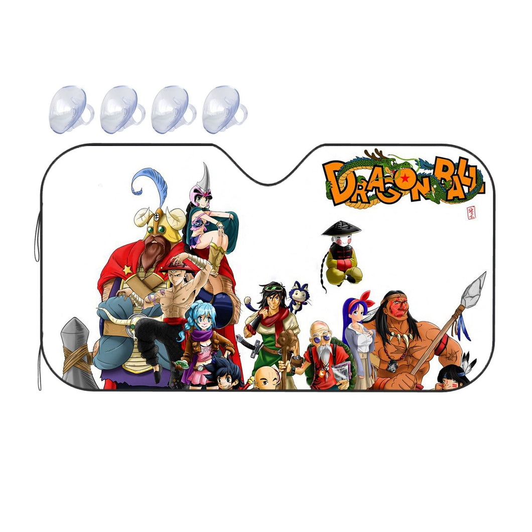 Dragon Ball: Characters New Design  Car Sunshade