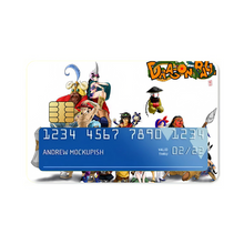 Load image into Gallery viewer, Dragon Ball: Characters New Design  Credit Card Skins (4-in-1 Pack)
