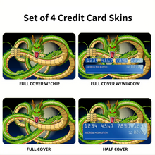Load image into Gallery viewer, Dragon Ball  Credit Card Skins (4-in-1 Pack)
