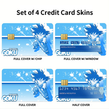 Load image into Gallery viewer, Dragon Ball  Credit Card Skins (4-in-1 Pack)
