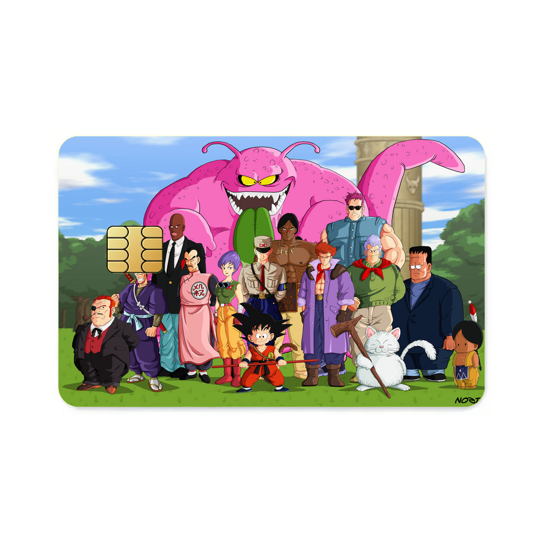 Dragon Ball  Credit Card Skins (4-in-1 Pack)