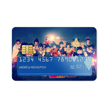 Load image into Gallery viewer, Dragon Ball Z Sayajins!  Credit Card Skins (4-in-1 Pack)

