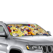 Load image into Gallery viewer, Dragon Ball Z Super Saiyajin 3  Car Sunshade
