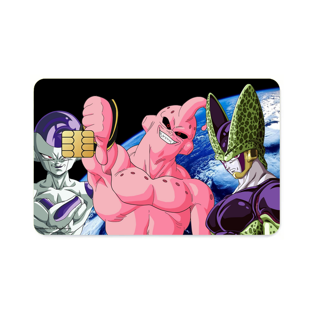 Dragon Ball Z villains Credit Card Skins (4-in-1 Pack)