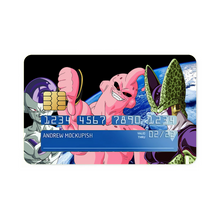 Load image into Gallery viewer, Dragon Ball Z villains Credit Card Skins (4-in-1 Pack)
