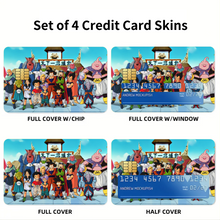 Load image into Gallery viewer, Dragon Ball Zposter Credit Card Skins (4-in-1 Pack)

