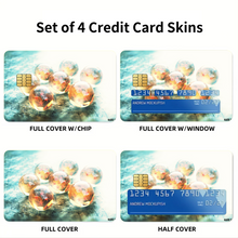 Load image into Gallery viewer, Dragon Balls wallpapers  Credit Card Skins (4-in-1 Pack)
