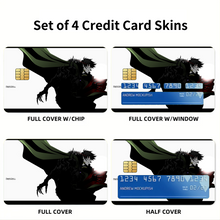 Load image into Gallery viewer, Dragonic Curse  Credit Card Skins (4-in-1 Pack)
