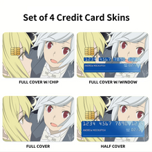 Load image into Gallery viewer, Dungeon ni Deai wo Motomeru no wa Machigatteiru Darou ka - Bell Cranel x Ais Wallenstein  Credit Card Skins (4-in-1 Pack)
