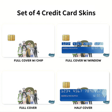 Load image into Gallery viewer, Dungeon Ni Deai Wo Motomeru Noha Machigatteiru Darou Ka  Credit Card Skins (4-in-1 Pack)
