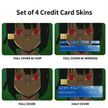 Load image into Gallery viewer, Durarara!! Anri Sonohara  Credit Card Skins (4-in-1 Pack)
