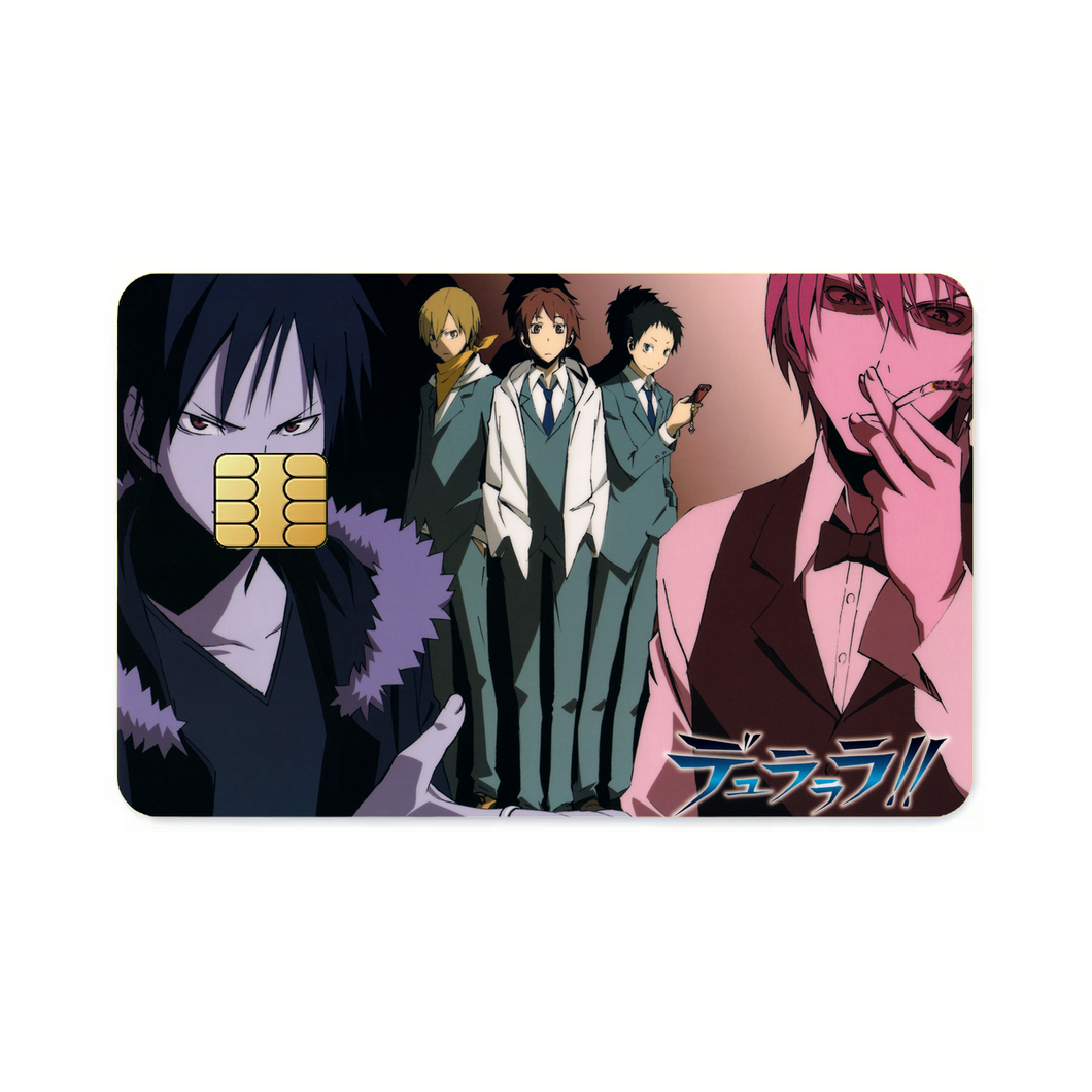 Durarara!!  Credit Card Skins (4-in-1 Pack)