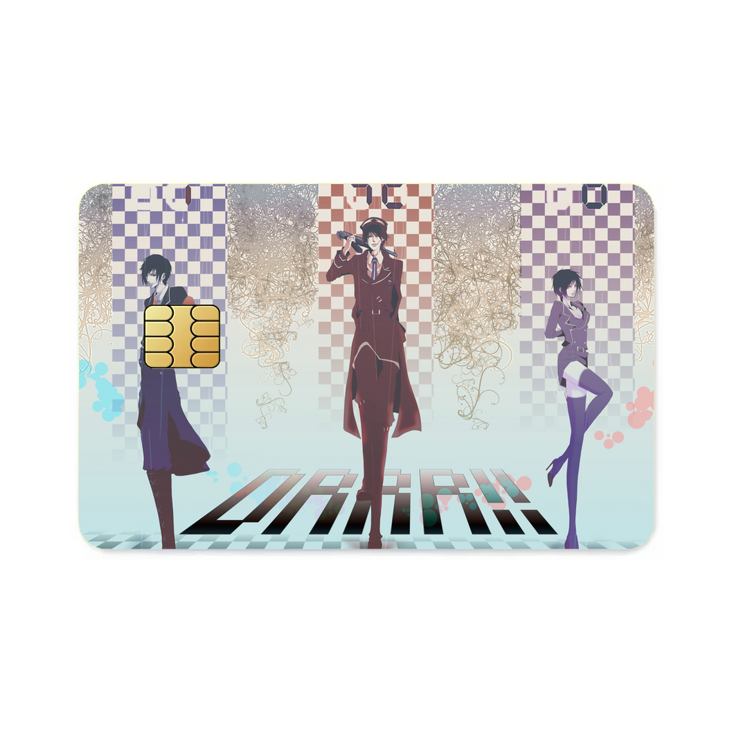 Durarara!! Izaya Orihara, Anri Sonohara  Credit Card Skins (4-in-1 Pack)
