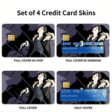 Load image into Gallery viewer, Durarara!! Izaya Orihara  Credit Card Skins (4-in-1 Pack)
