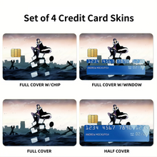 Load image into Gallery viewer, Durarara!! Izaya Orihara  Credit Card Skins (4-in-1 Pack)
