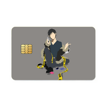 Load image into Gallery viewer, Durarara!! Izaya Orihara  Credit Card Skins (4-in-1 Pack)

