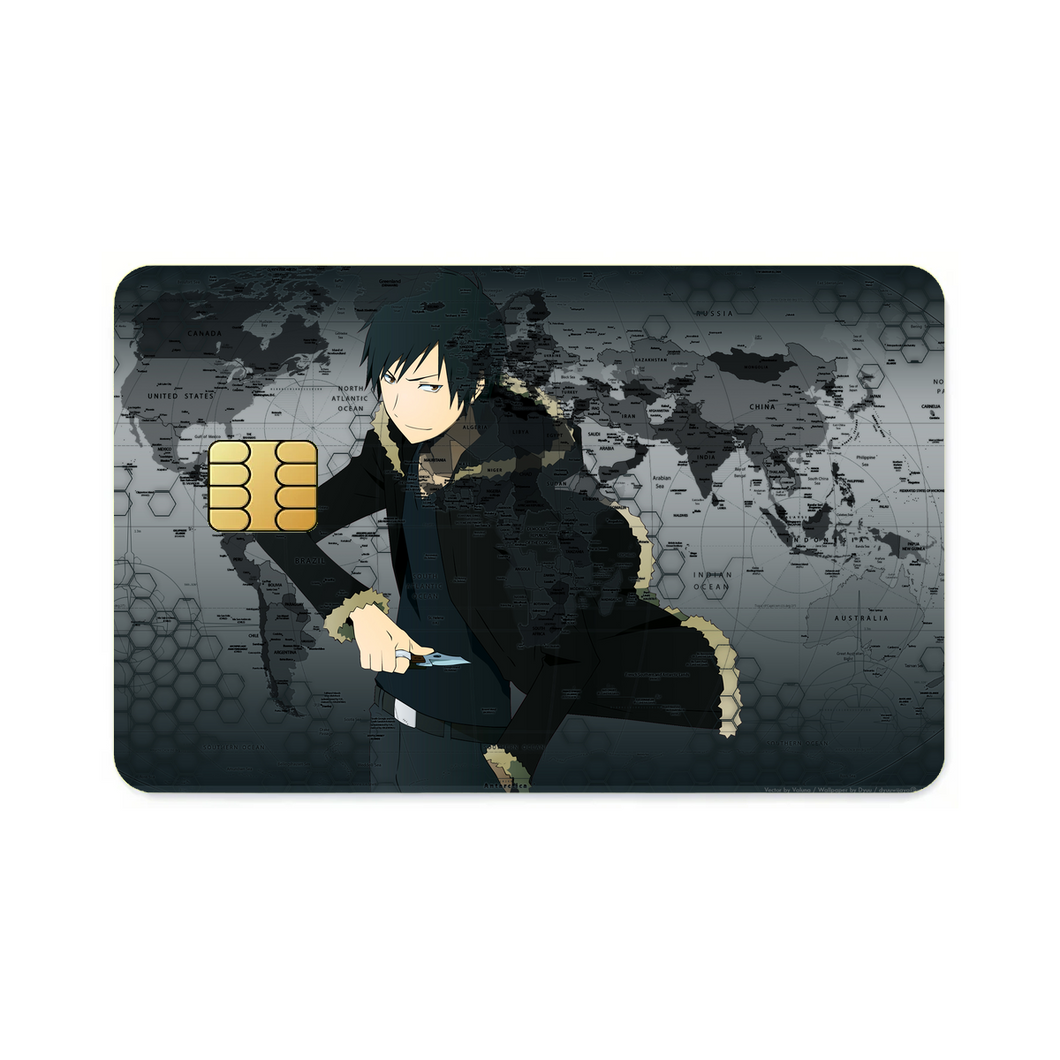 Durarara!! Izaya Orihara  Credit Card Skins (4-in-1 Pack)