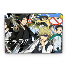 Load image into Gallery viewer, Durarara!! Izaya Orihara, Shizuo Heiwajima, Anri Sonohara  Macbook Skin
