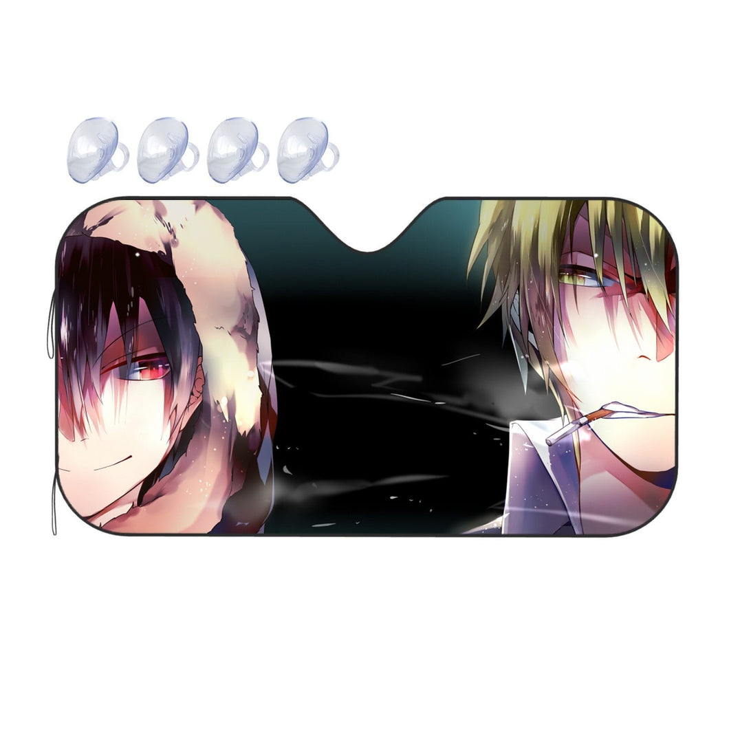Durarara!! Izaya Orihara, Shizuo Heiwajima  Car Sunshade